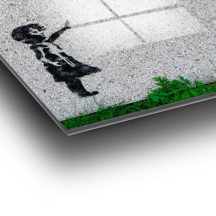 Wallity Cuadro Decorativo de Banksy 50 x 70 cm Multicolor